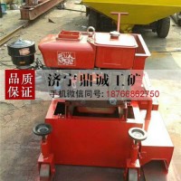 一次成型混凝土拦水带成型机 道路两边柴油梯形拦水带摊铺机