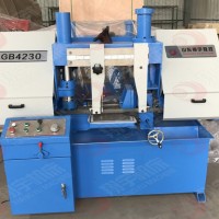 GB4230双立柱卧式带锯床 半自动锯床厂家直销