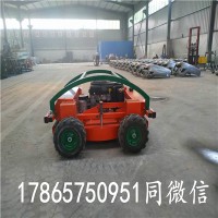 小型遥控打草机园林草坪果园用遥控割草机器人打草机