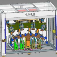 汽车保险杠冲孔机
